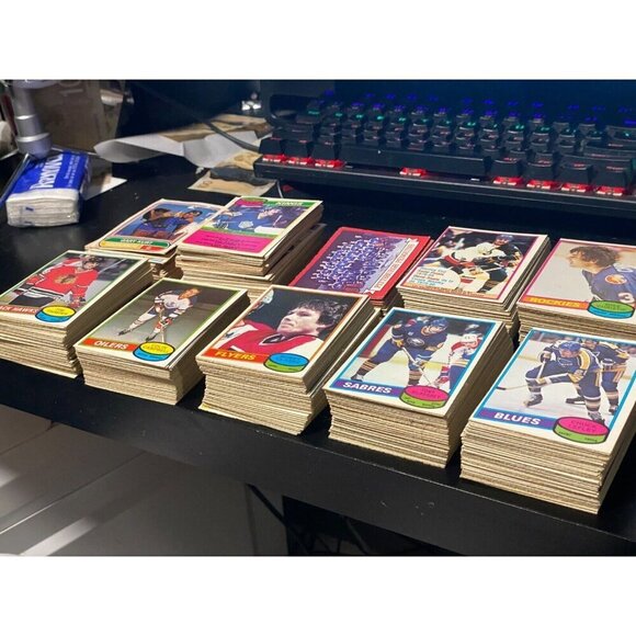 Vintage 1970s-80s Opc Hockey Card Lot O-Pee-Chee NHL GOOD CONDITION 400+ CARDS - Picture 13 of 16